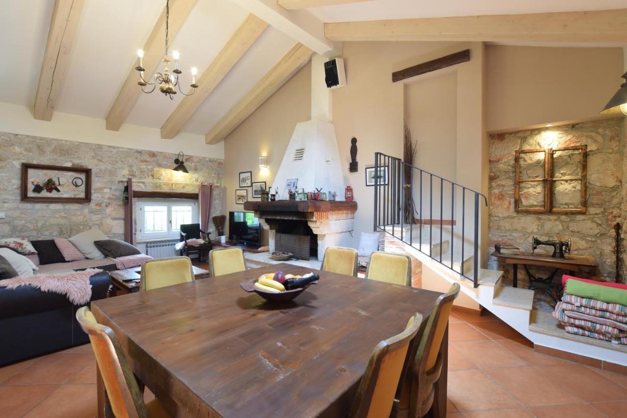 Saison Openning Prices Luxury Villa Nini With Fireplace, Private Pool, Bikes, Barbecue And Much More Пореч Экстерьер фото